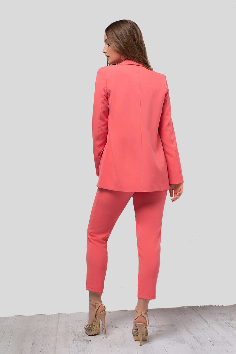 Coral color jacket