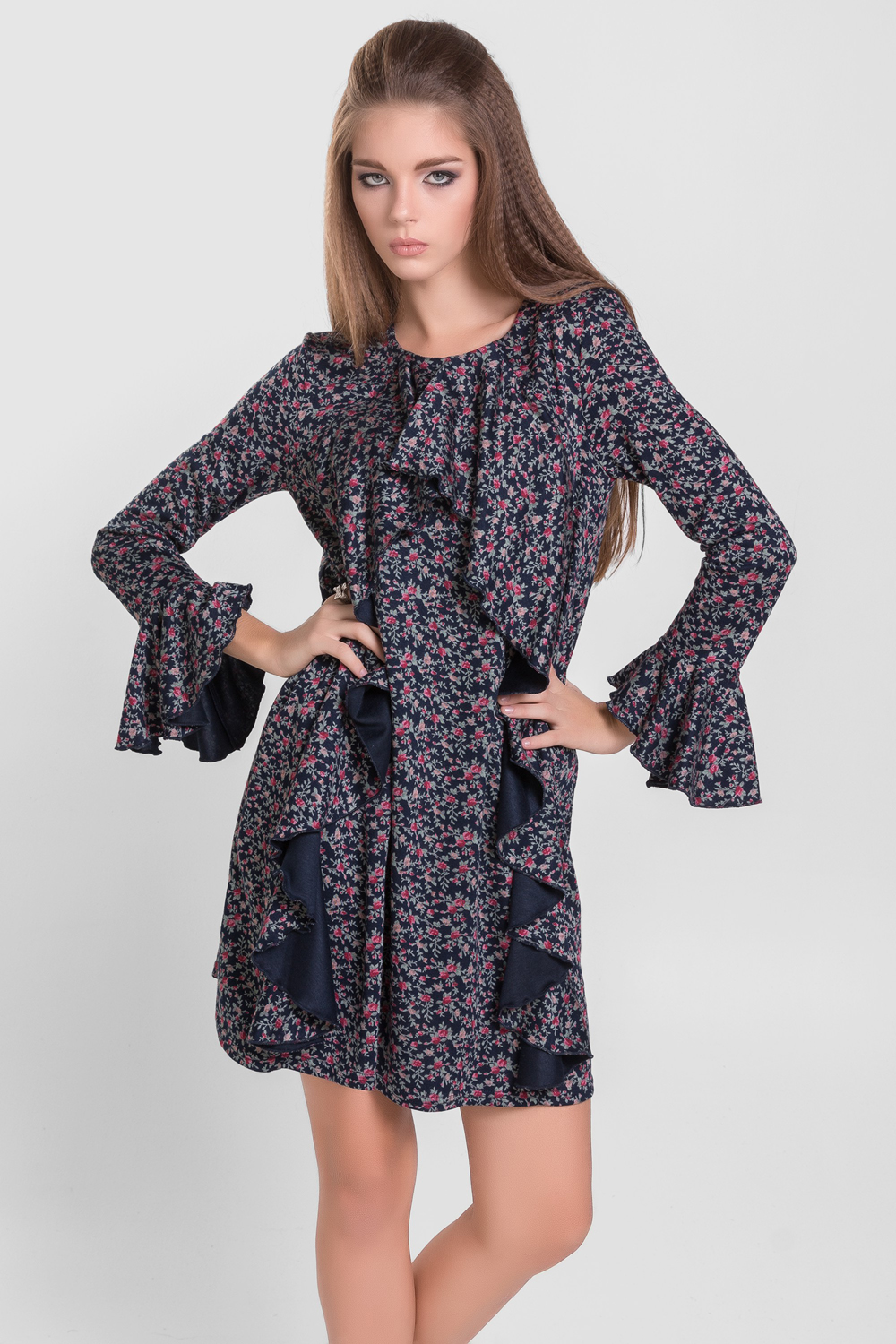Свободное платье oversize