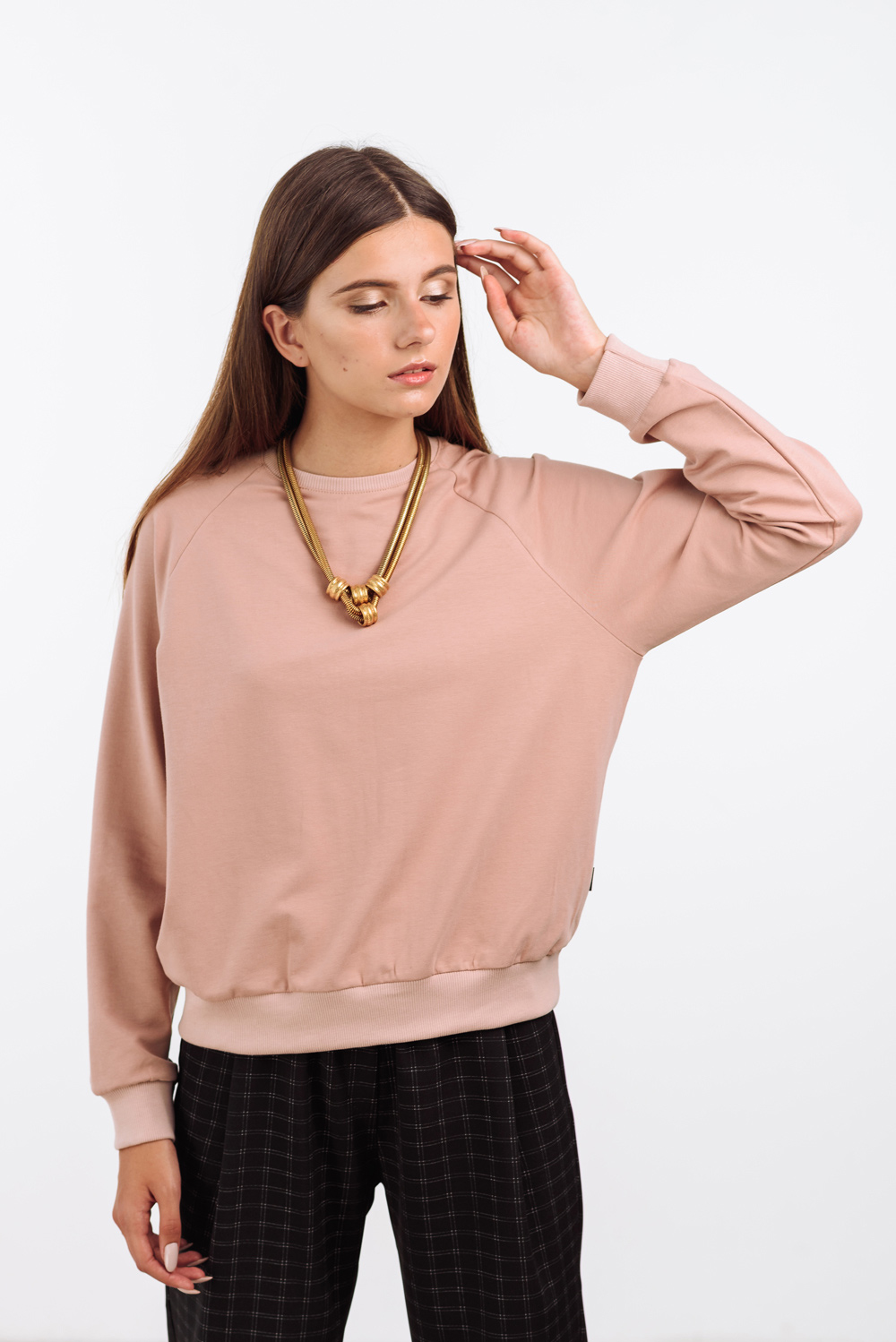 Beige sweatshirt