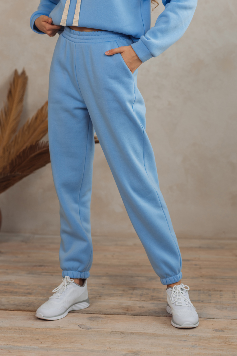 Light blue sweatpants