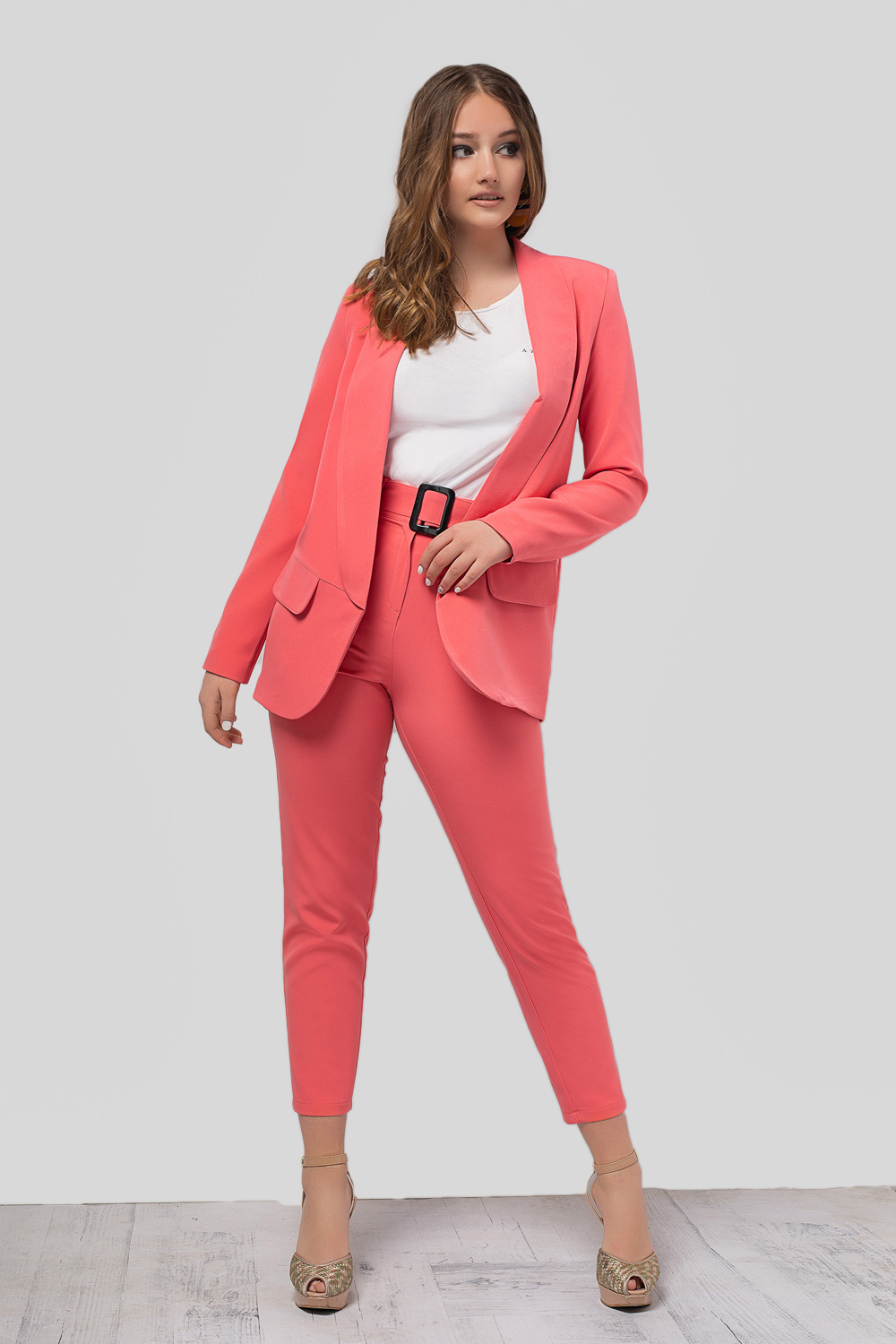 Coral color jacket