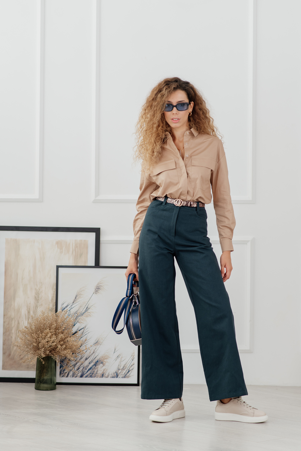 High Rise Flare Jeans