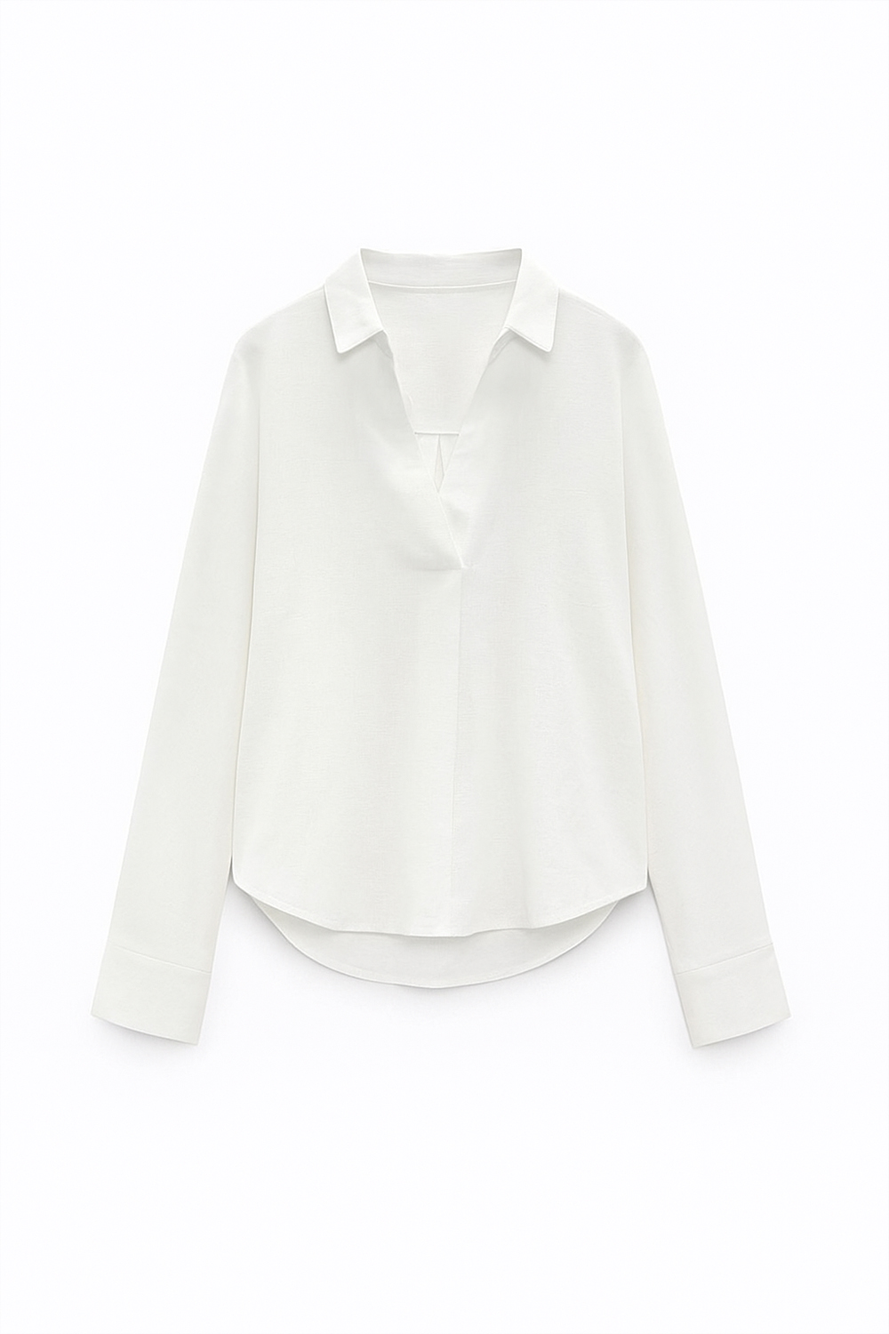 White light loose fit blouse