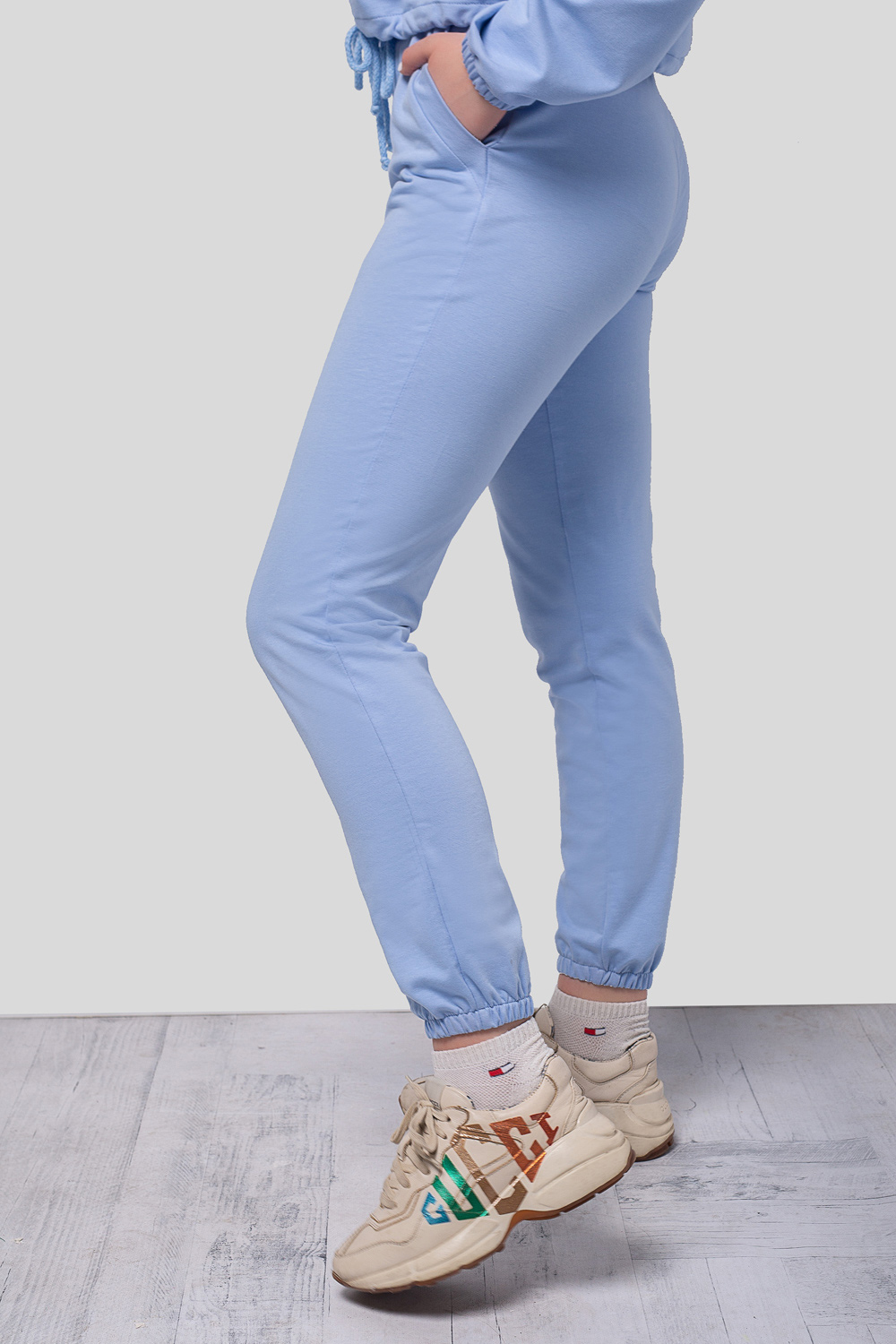 Sky Blue Pants with drawstrings