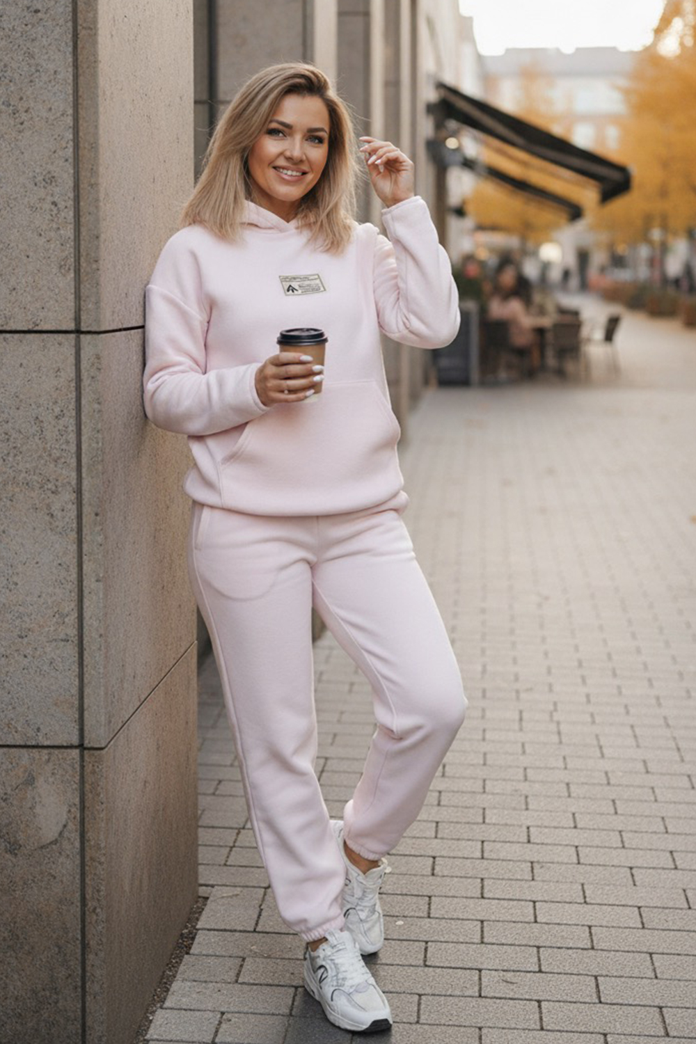 Powder fleece suit
