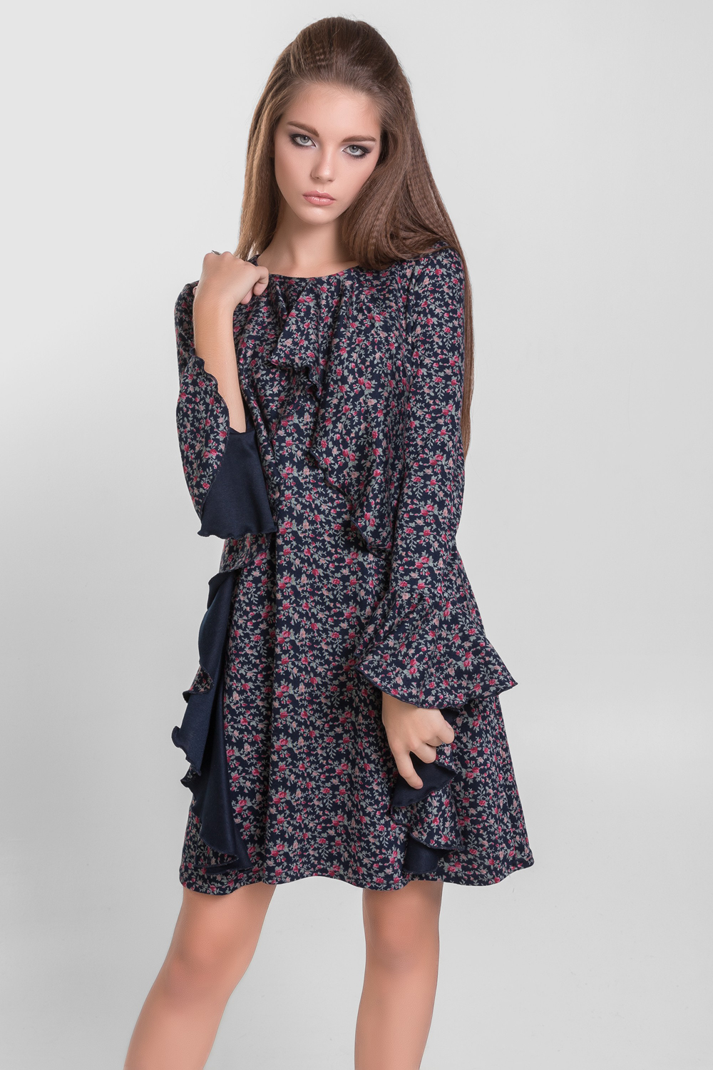 Свободное платье oversize