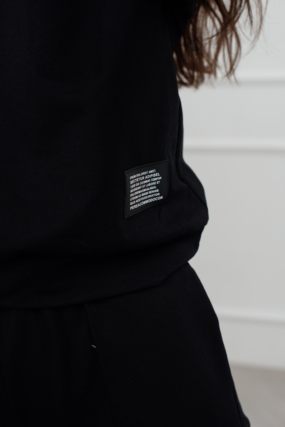 Zipped sweatshirt