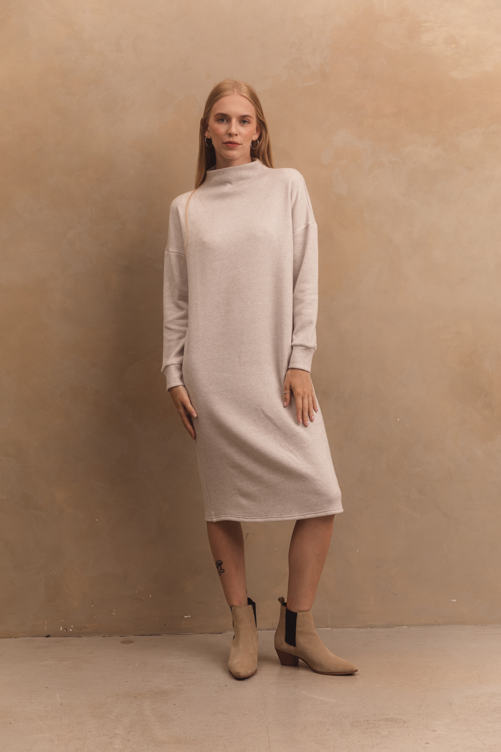 Angora Dress in Ivory