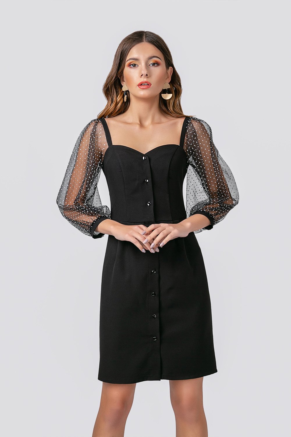 Чорне елегантне плаття