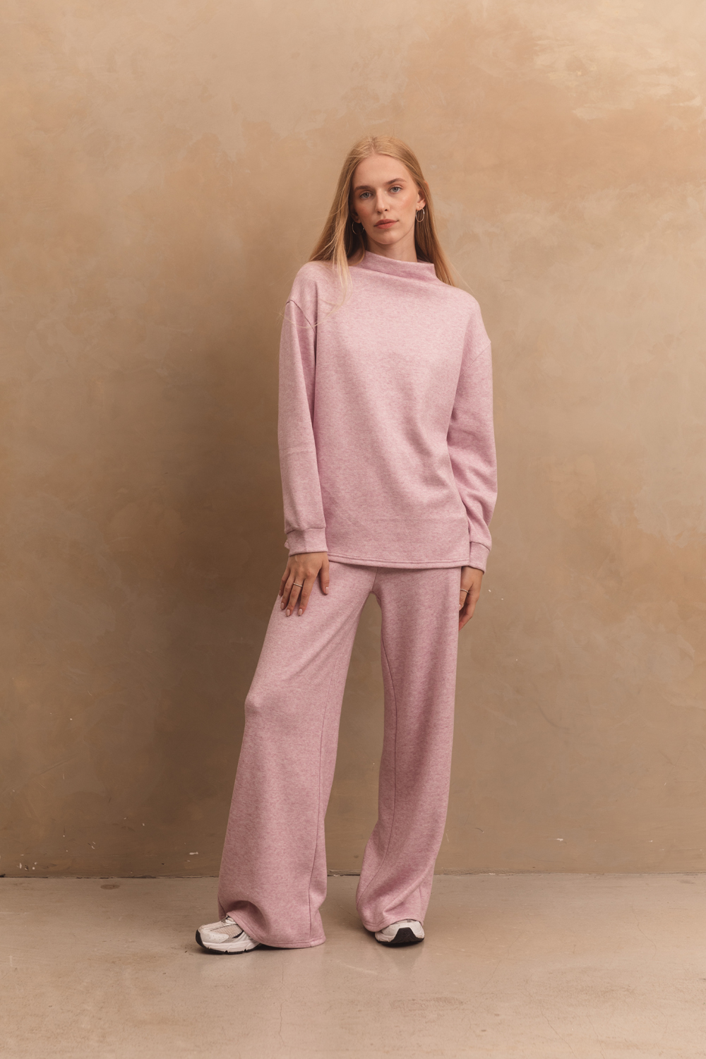 Angora pantsuit in color 