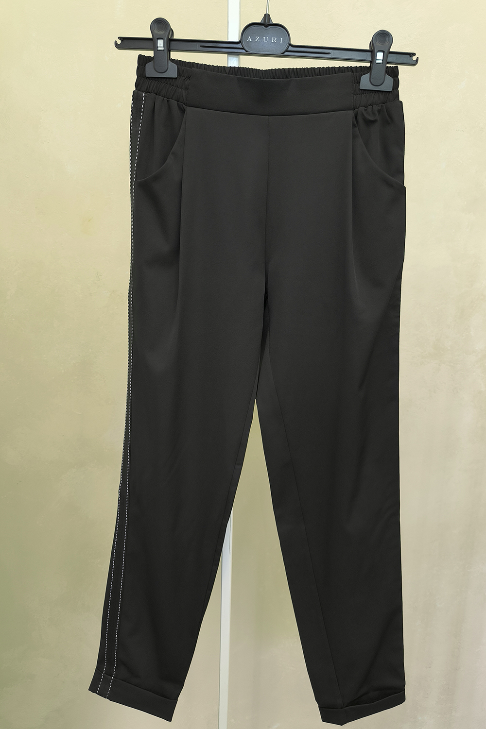 Black summer pants