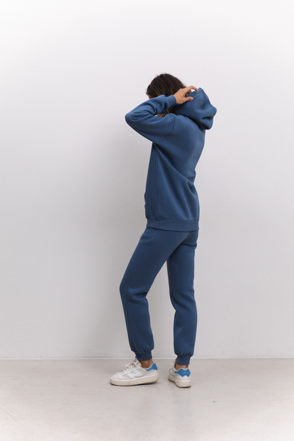 Blue warm sweatpants