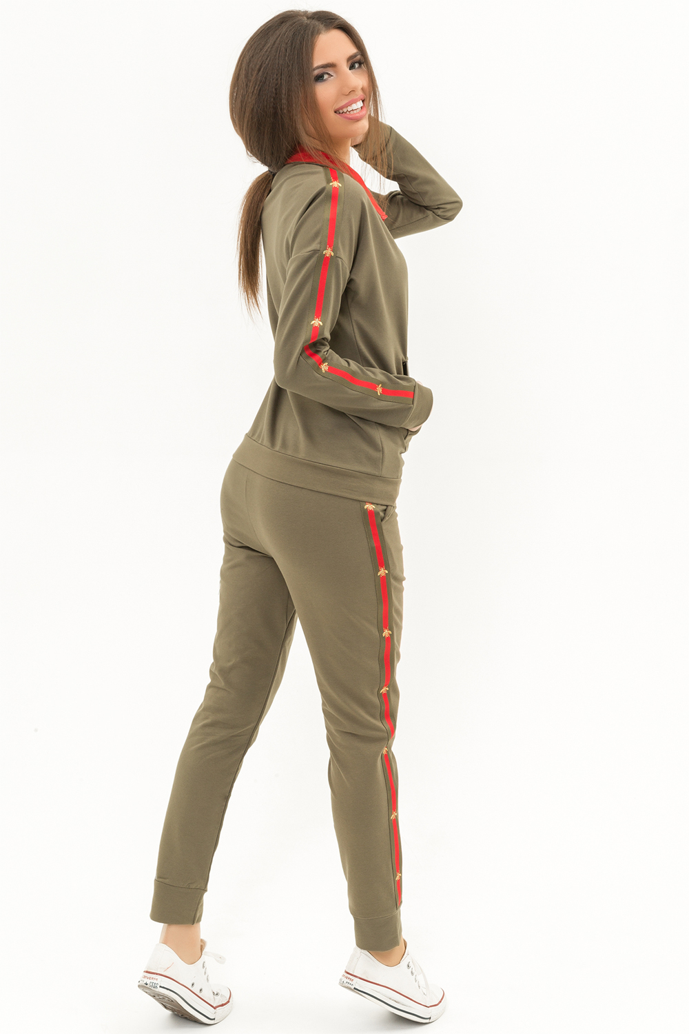 Tracksuit in khaki color