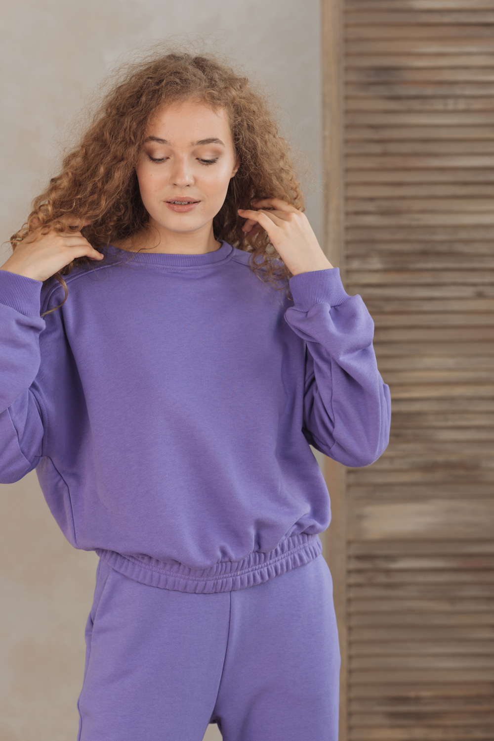 Lilac sweatshirt
