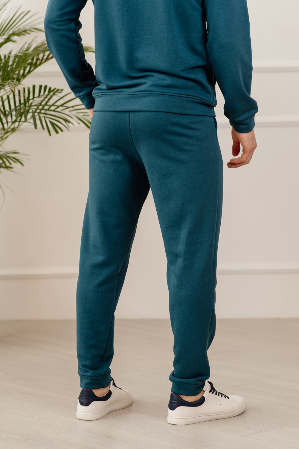 Cotton sweatpants with pockets