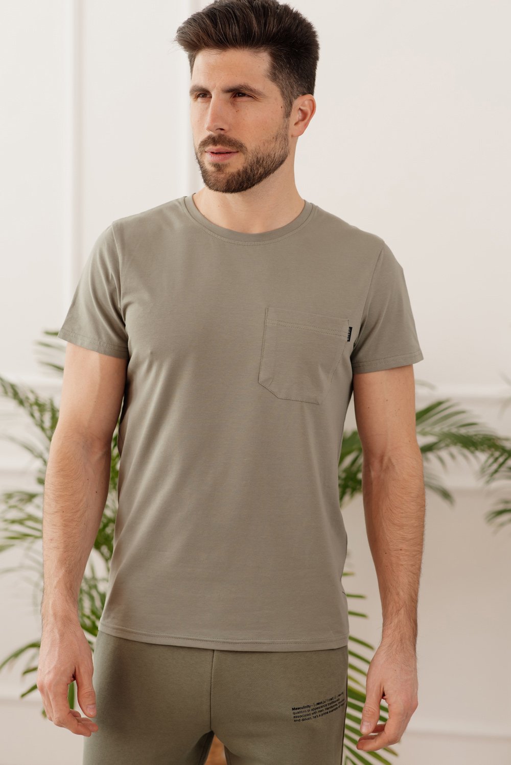 Short sleeve cotton T-shirt