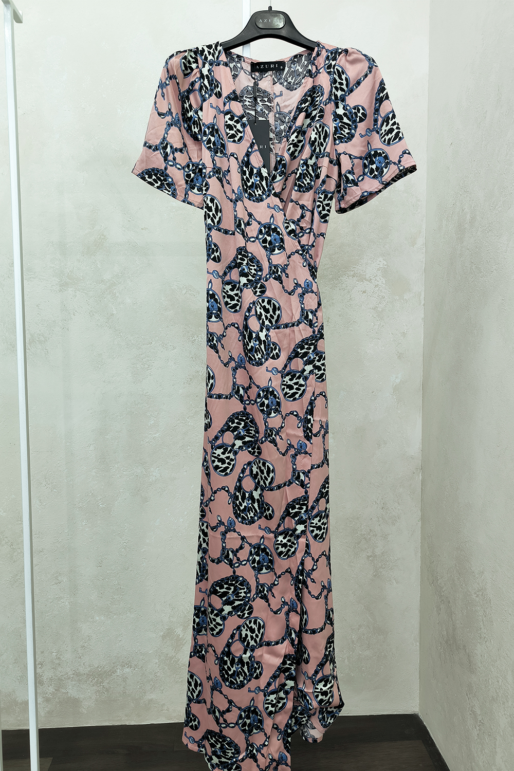 Silk wrap dress