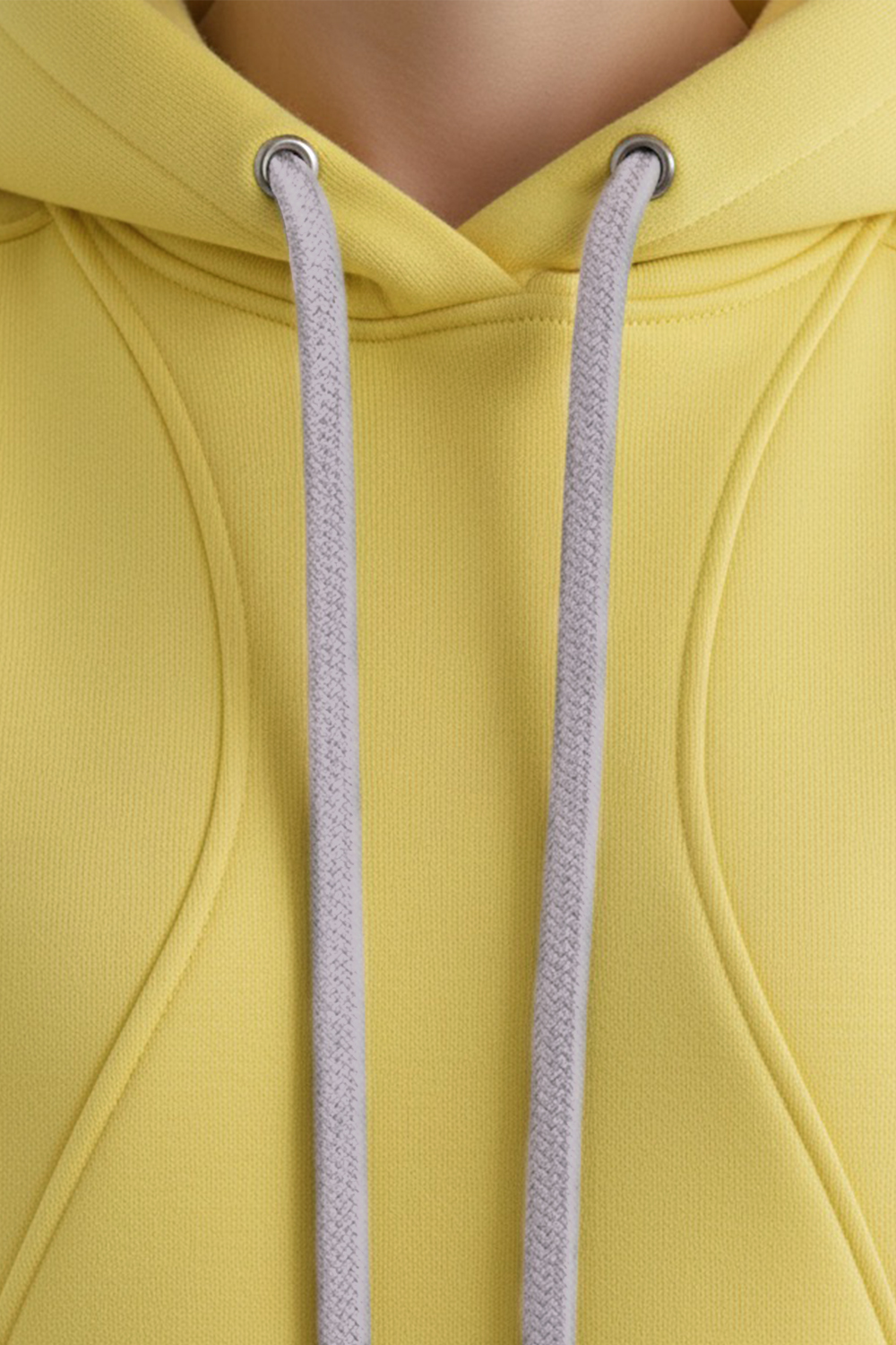 Warm lemon-colored women's suit