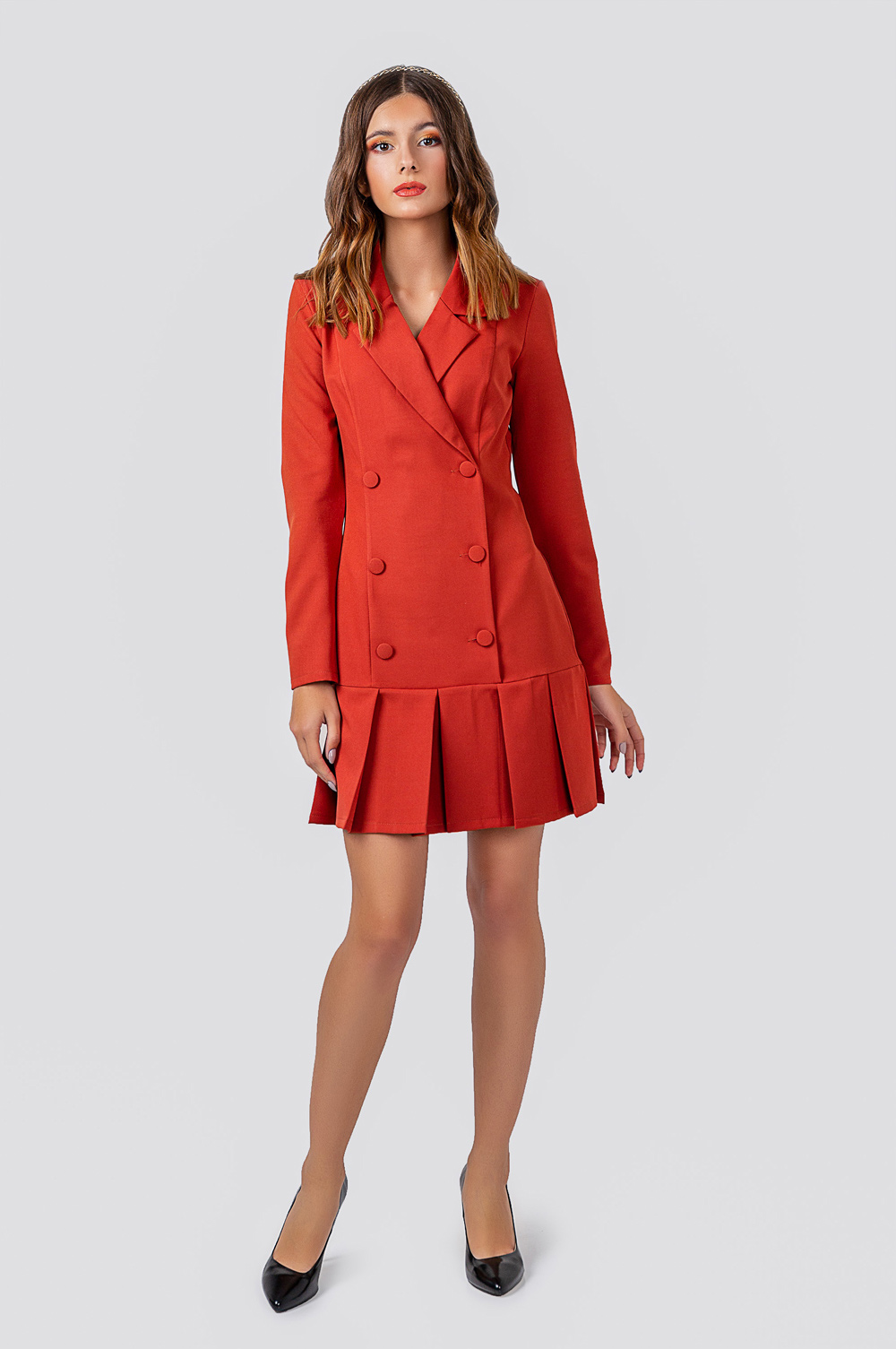 Short blazer dress