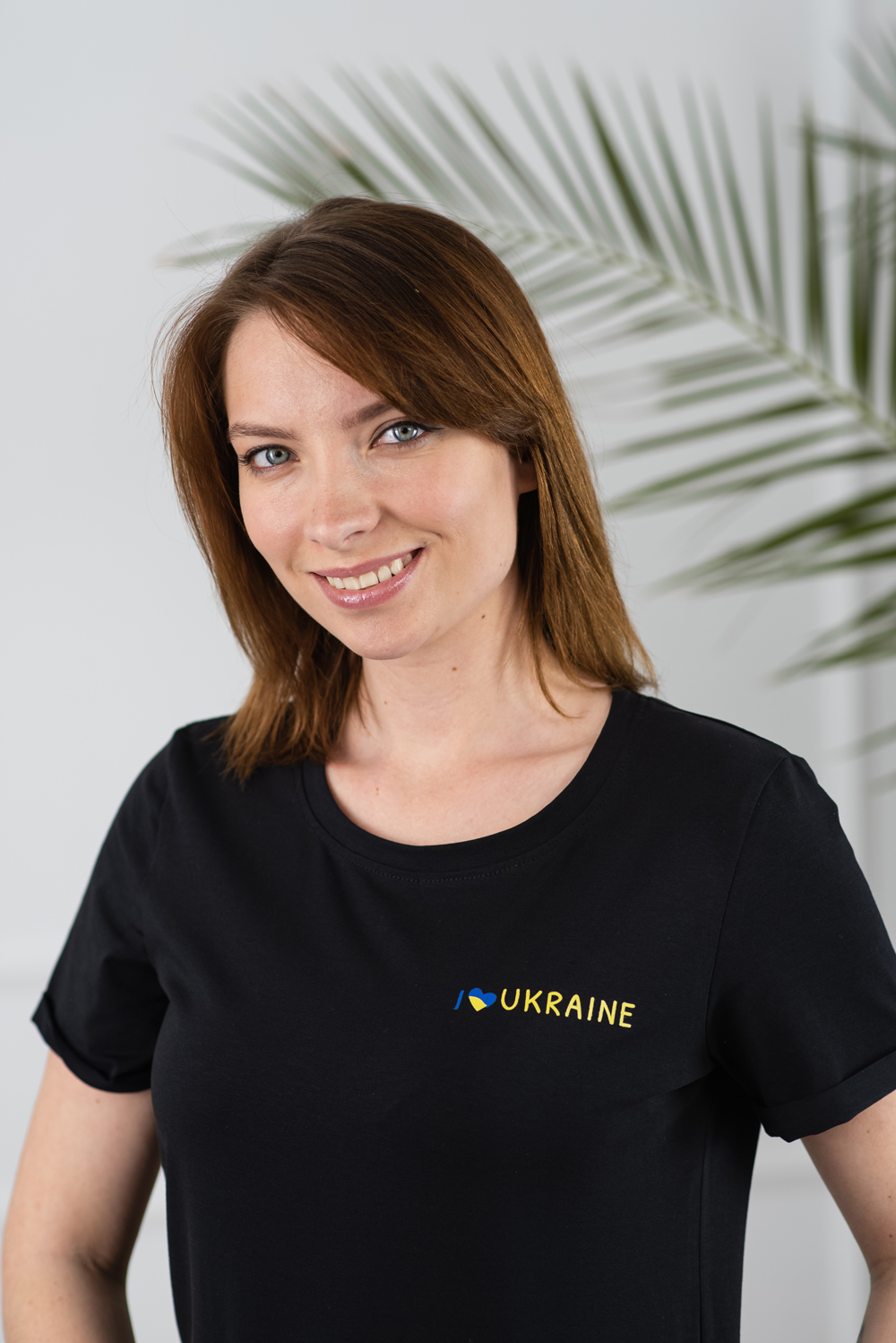Черная футболка «Ukraine»