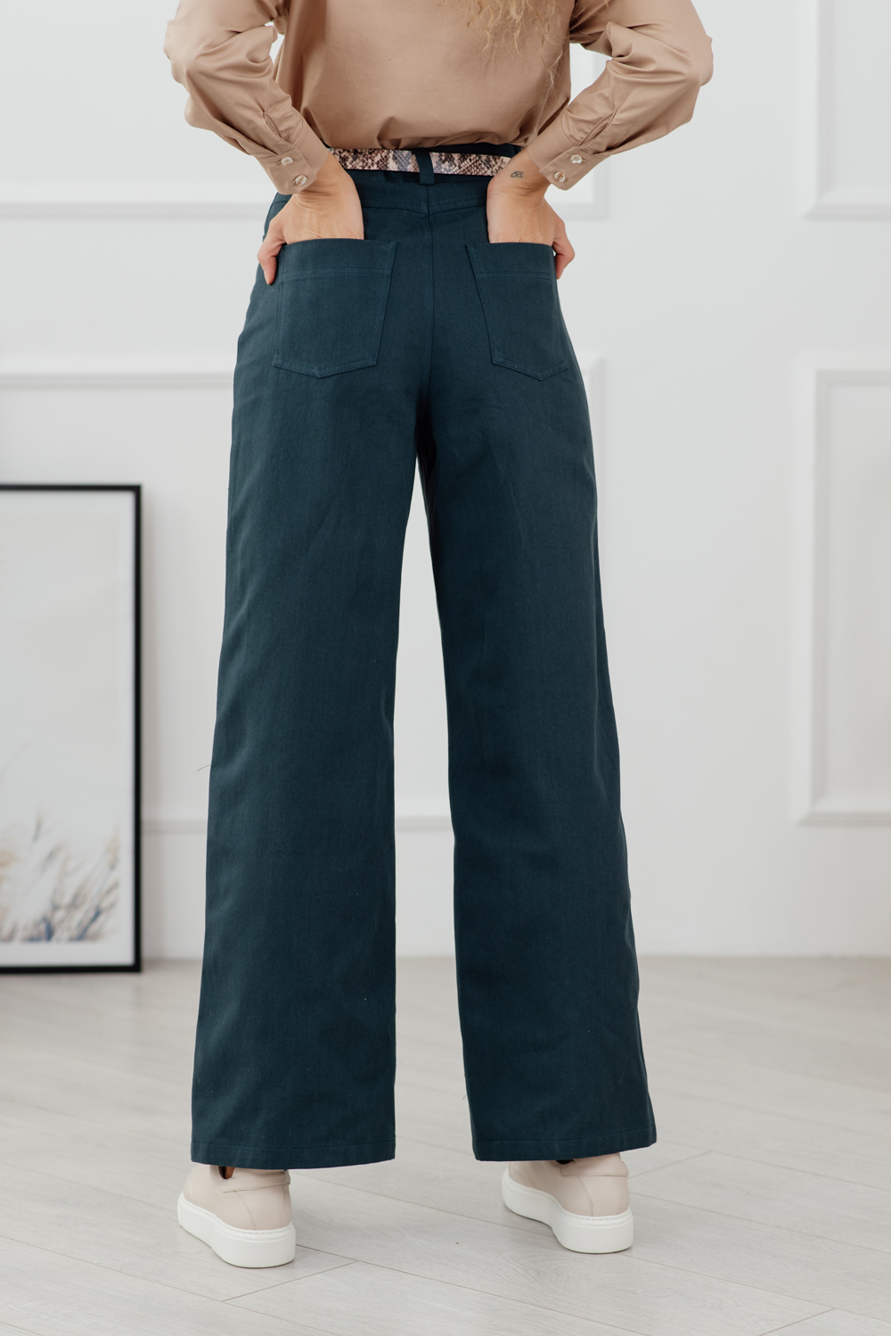 High Rise Flare Jeans