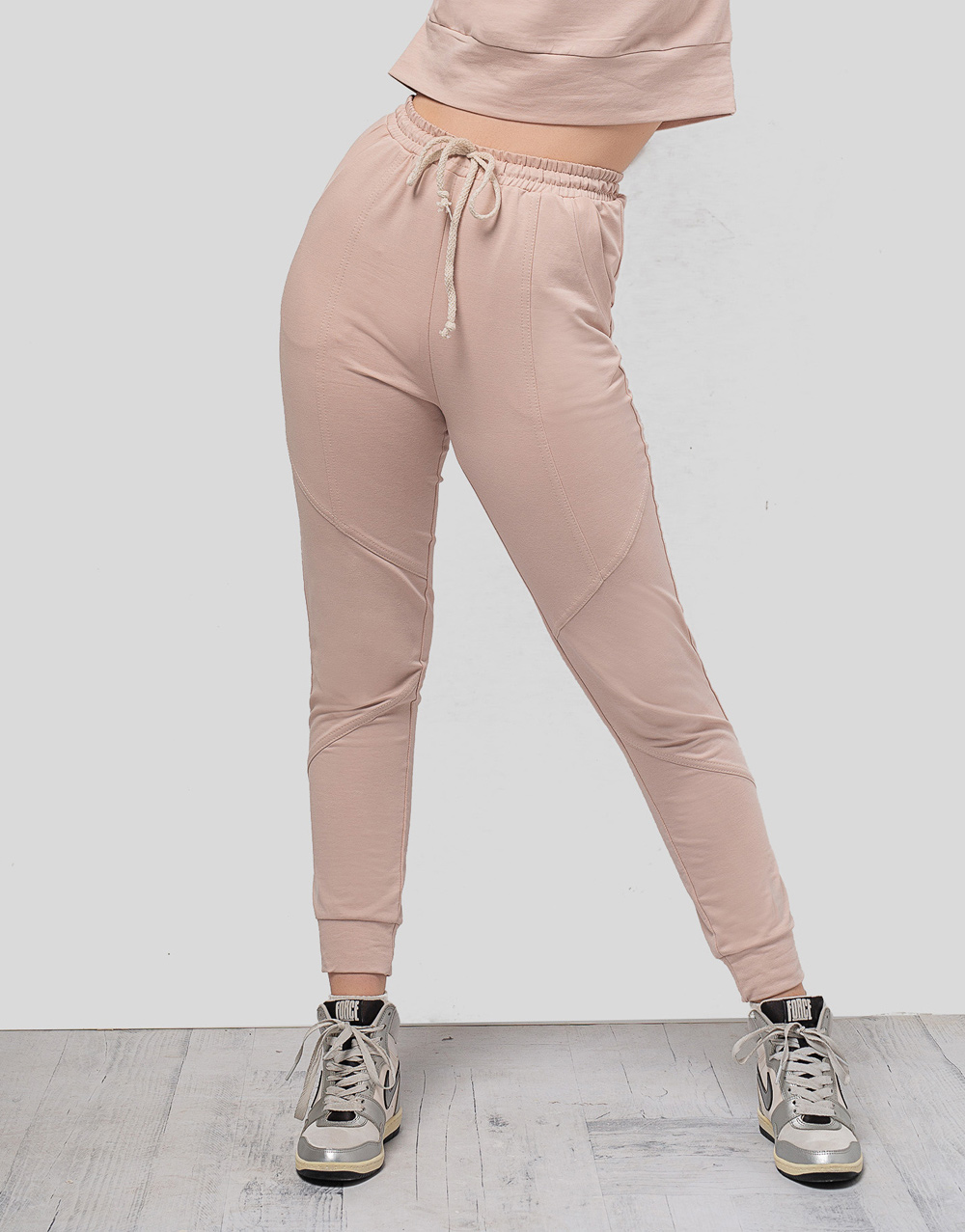 Beige Sweatpants