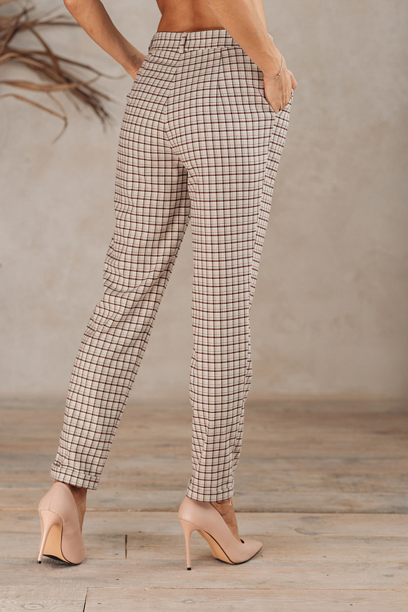 Брюки цвета виски