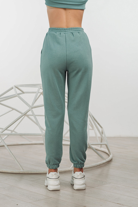 Спортивні штани кольору Тіффані