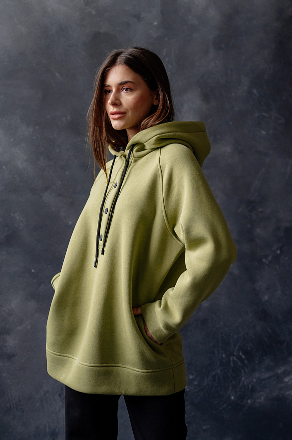 Olive Oversized Sweatshirt