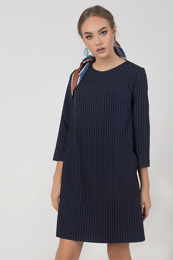 Повседневное платье на осень