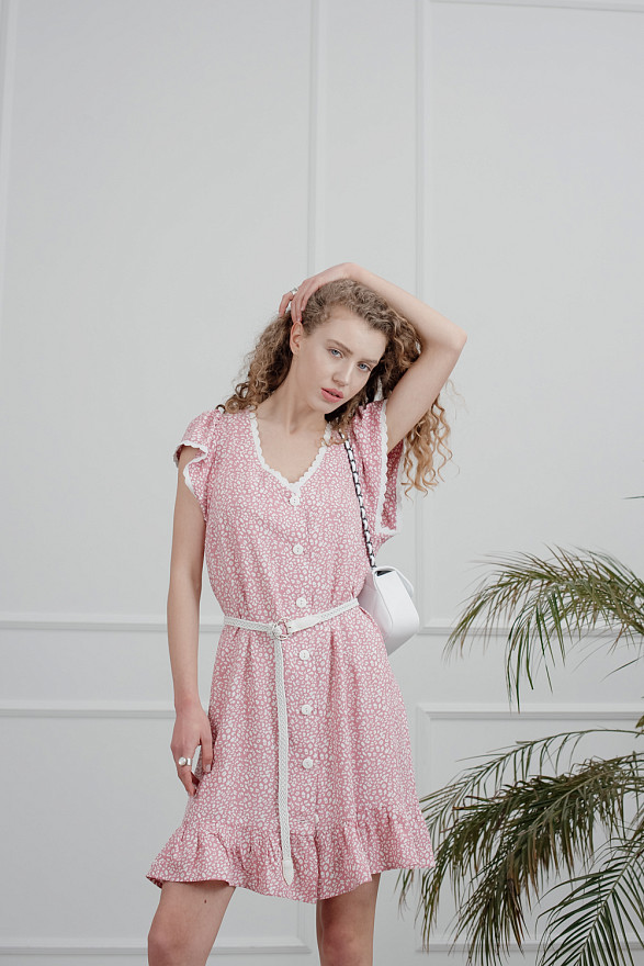 Платье из штапеля