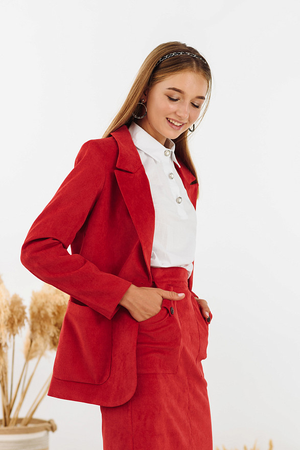 Вельветовый пиджак 