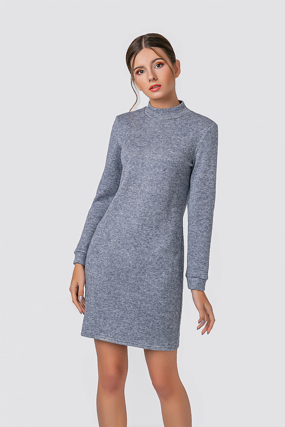 Warm angora dress