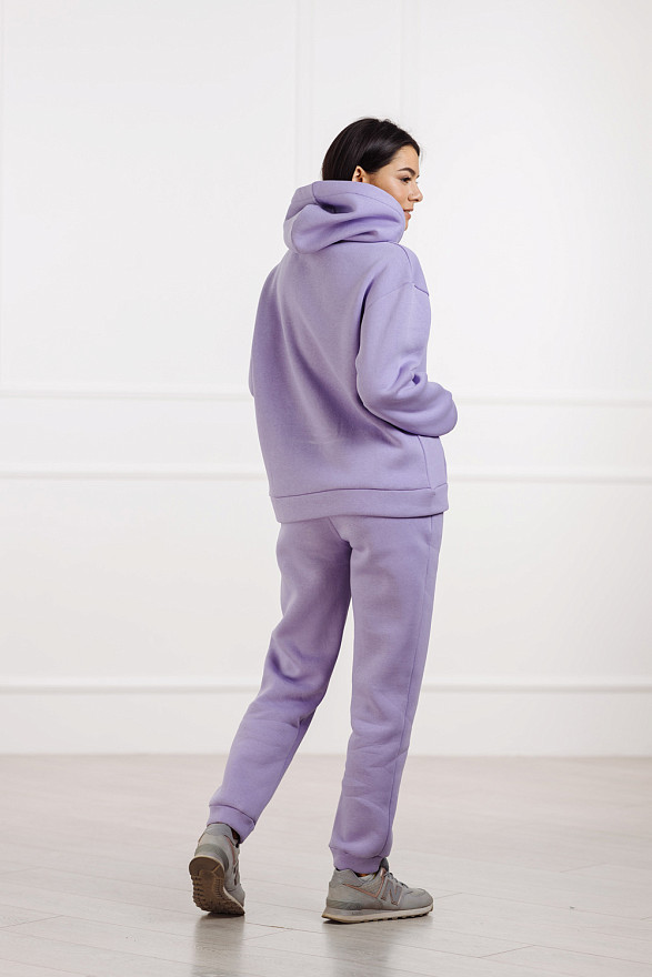 Фіолетові штани з написом