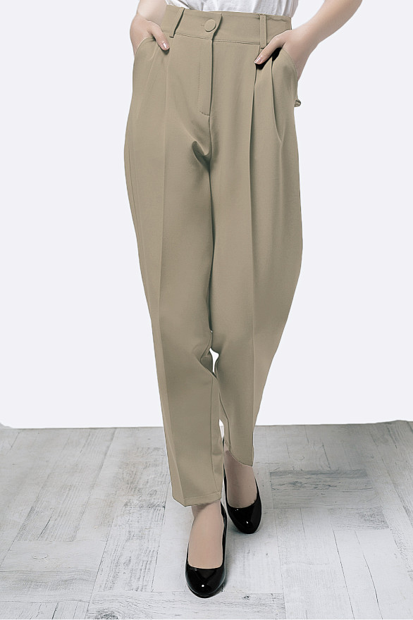 Кремові штани