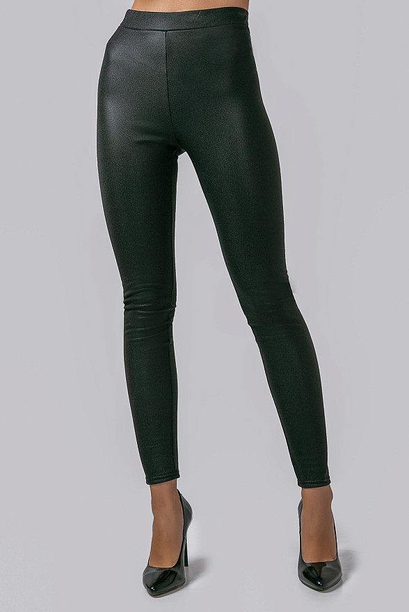 Лосини 5745 Чорний блискучий