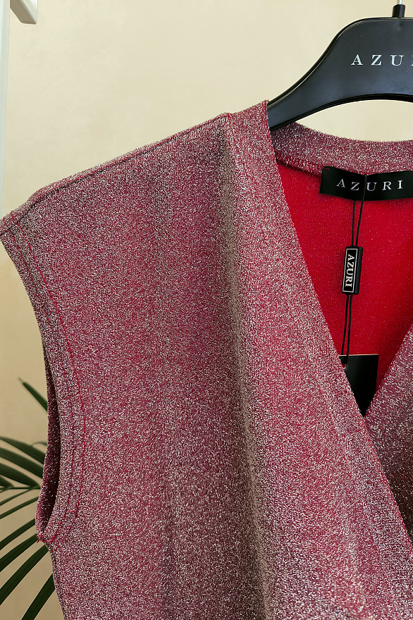 Красное платье на запах