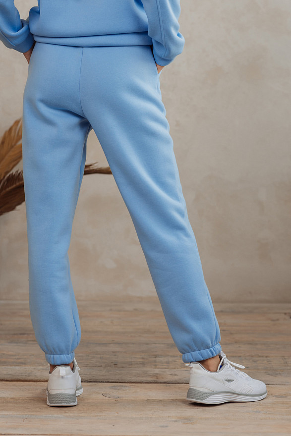 Блакитні спортивні штани