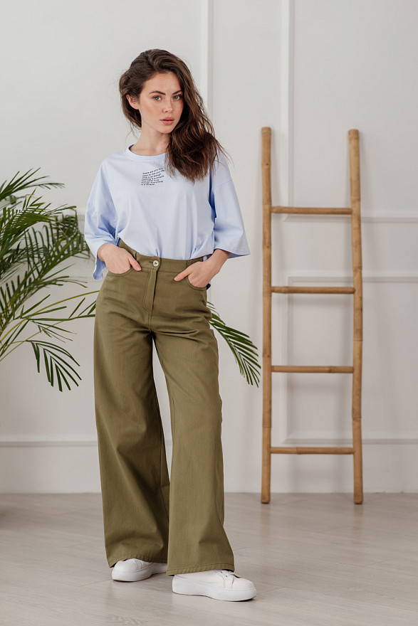 Light blue oversized t-shirt