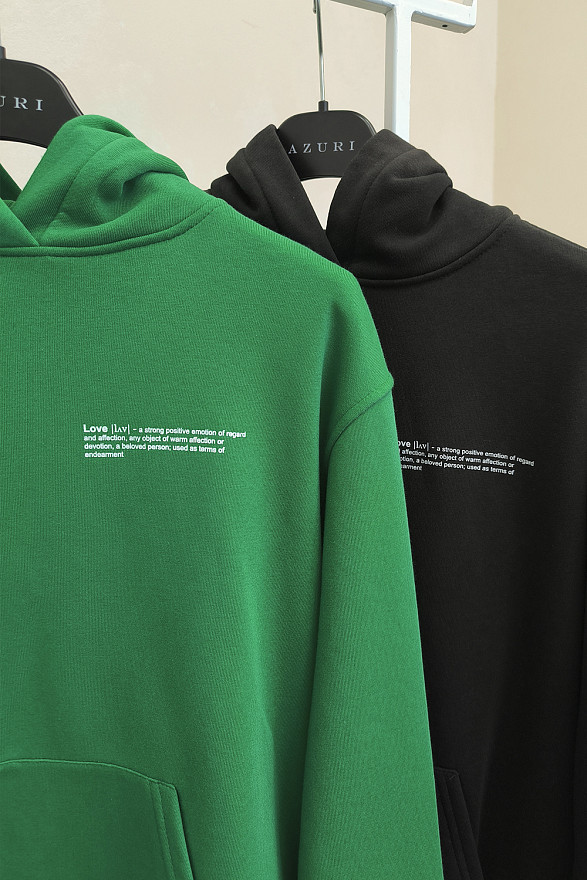 Коттоновый свитшот с надписью