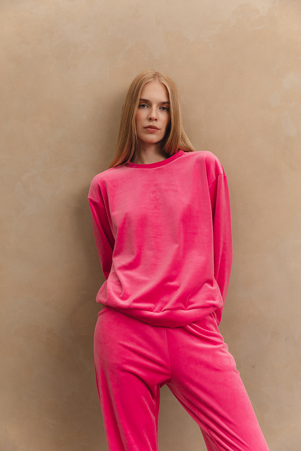 Velor suit in