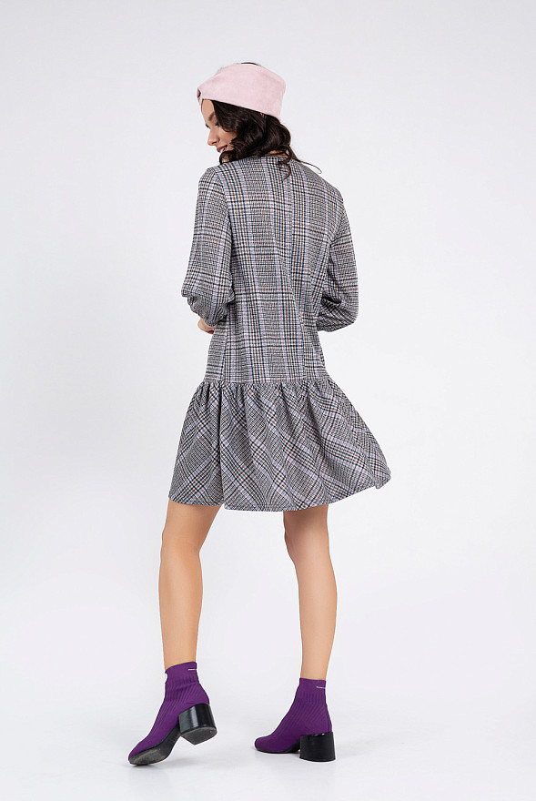 Вільна сукня з рукавом