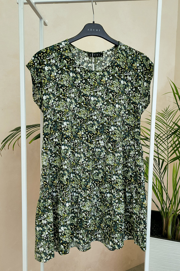 Мини платье свободного кроя