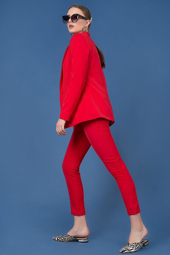 Classic blazer with button