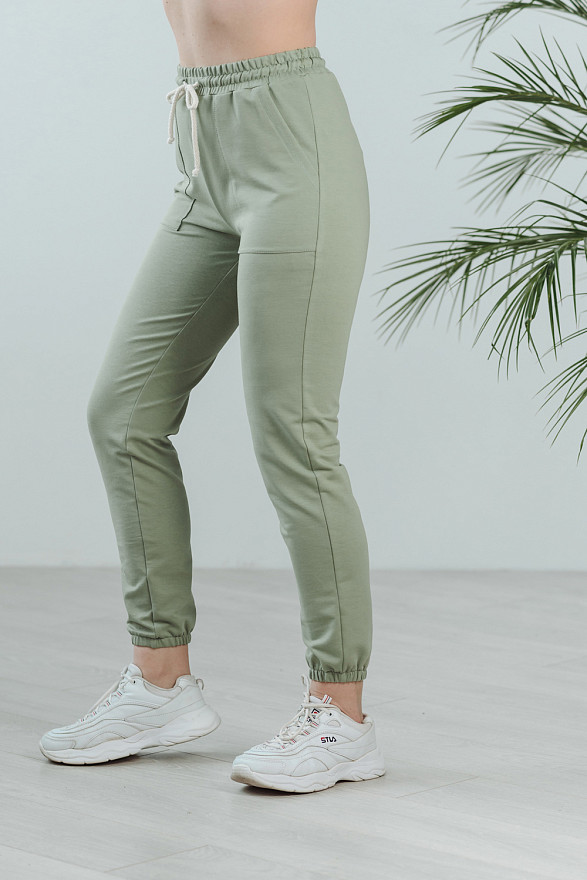 Хлопковые спортивные штаны