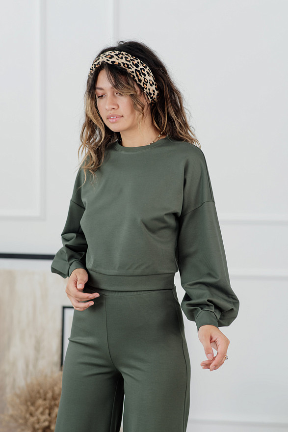 Костюм з брюками кльош