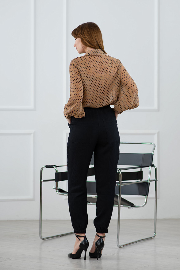 Джоггери з льону-жатки.