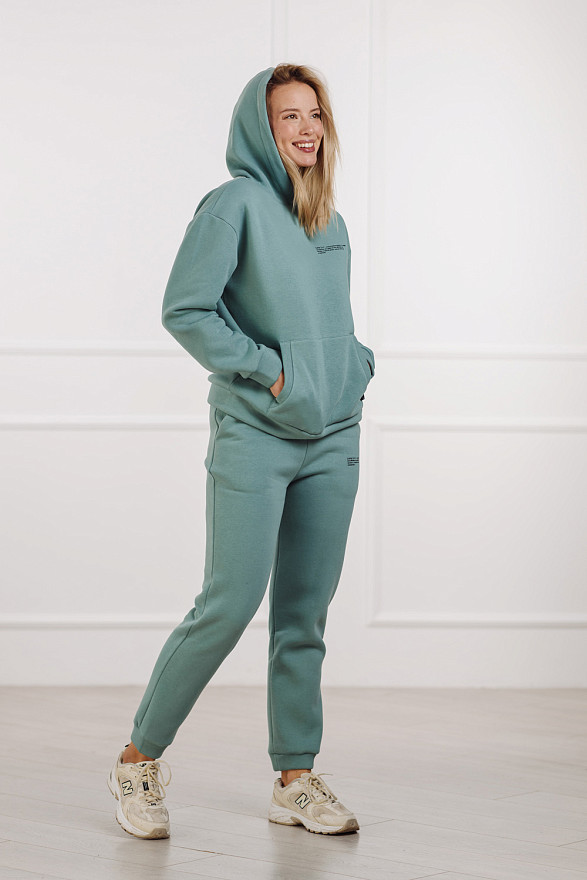 Світшоти з капюшоном кольору Тіфані