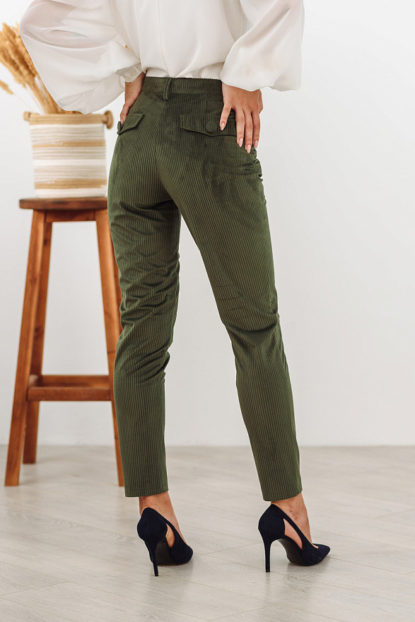 Khaki Corduroy Pants