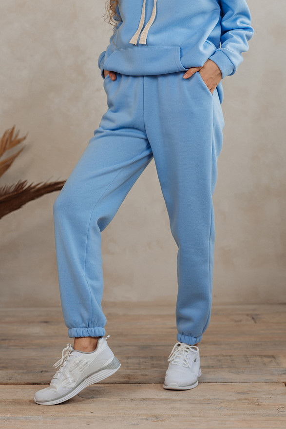 Блакитні спортивні штани